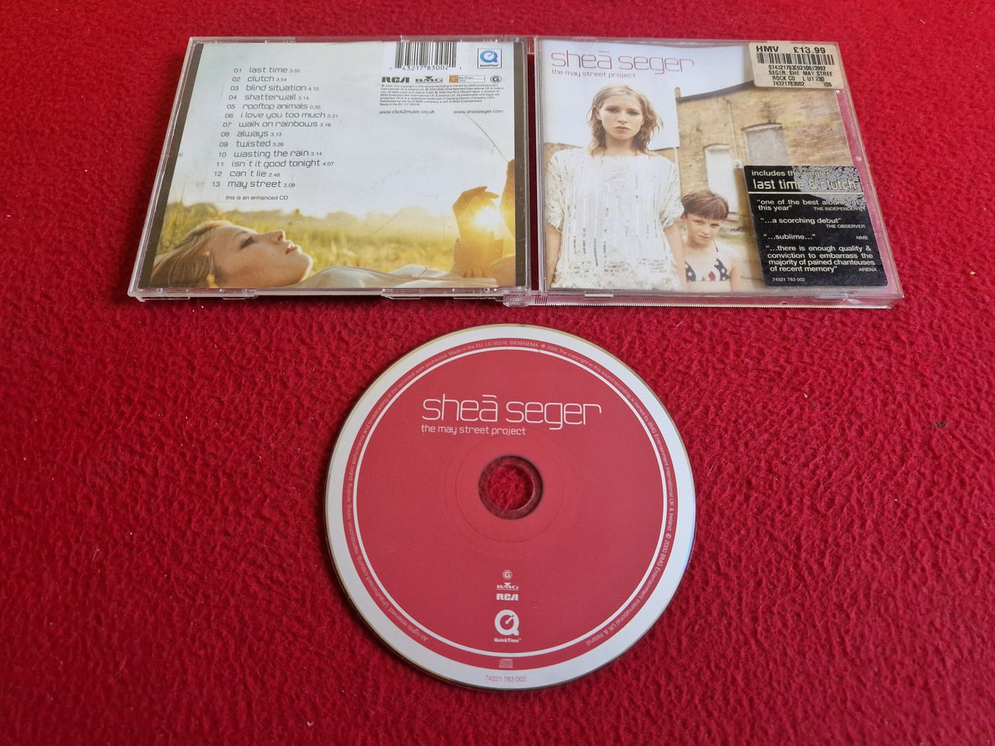 SHEA SEGER THE MAY STREET PROJECT CD