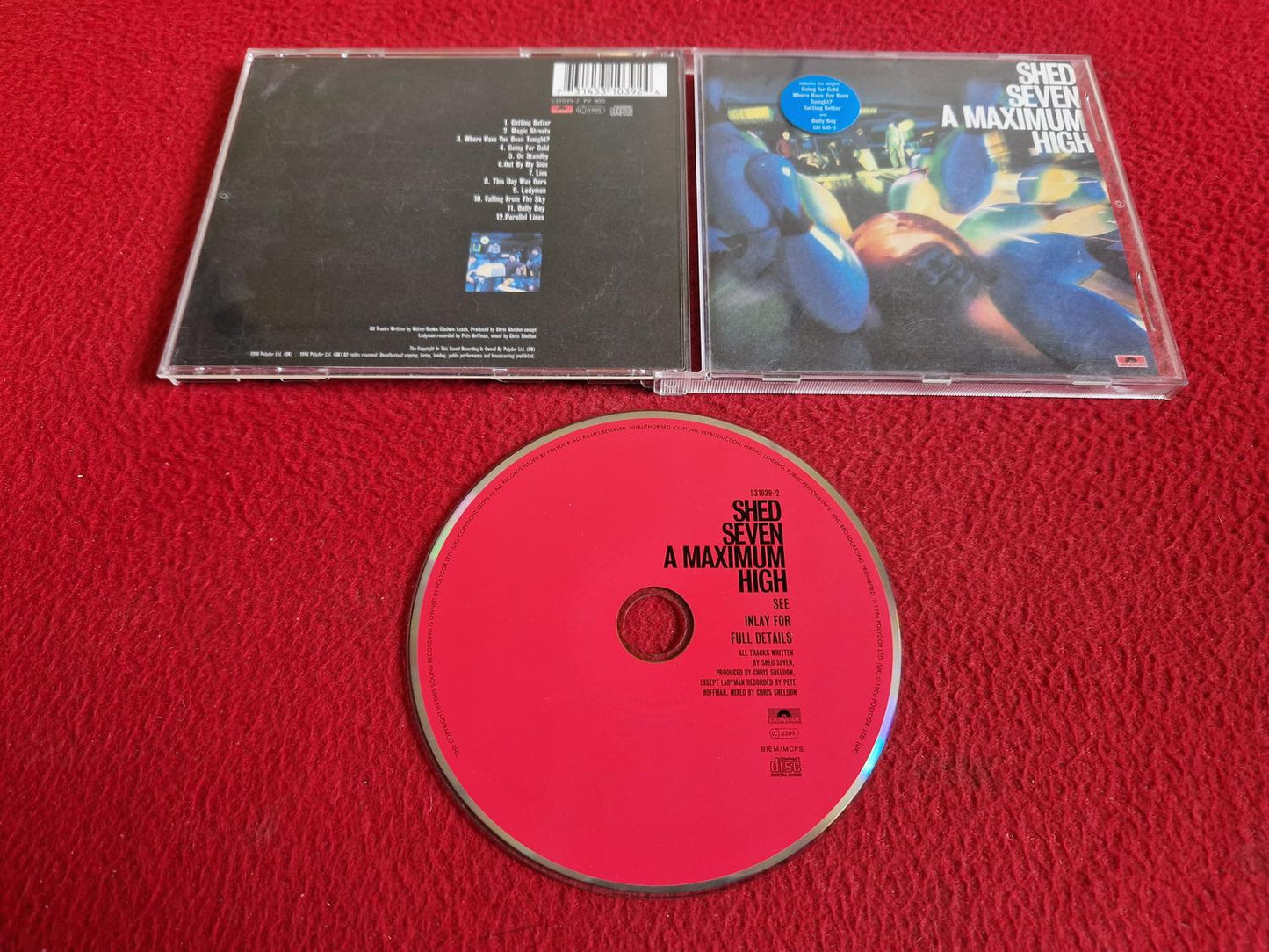 SHED SEVEN A MAXIMUM HIGH CD