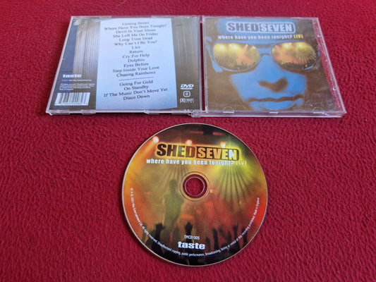 SHED SEVEN WHERE HAVE YOU BEEN TONIGHT? LIVE CD