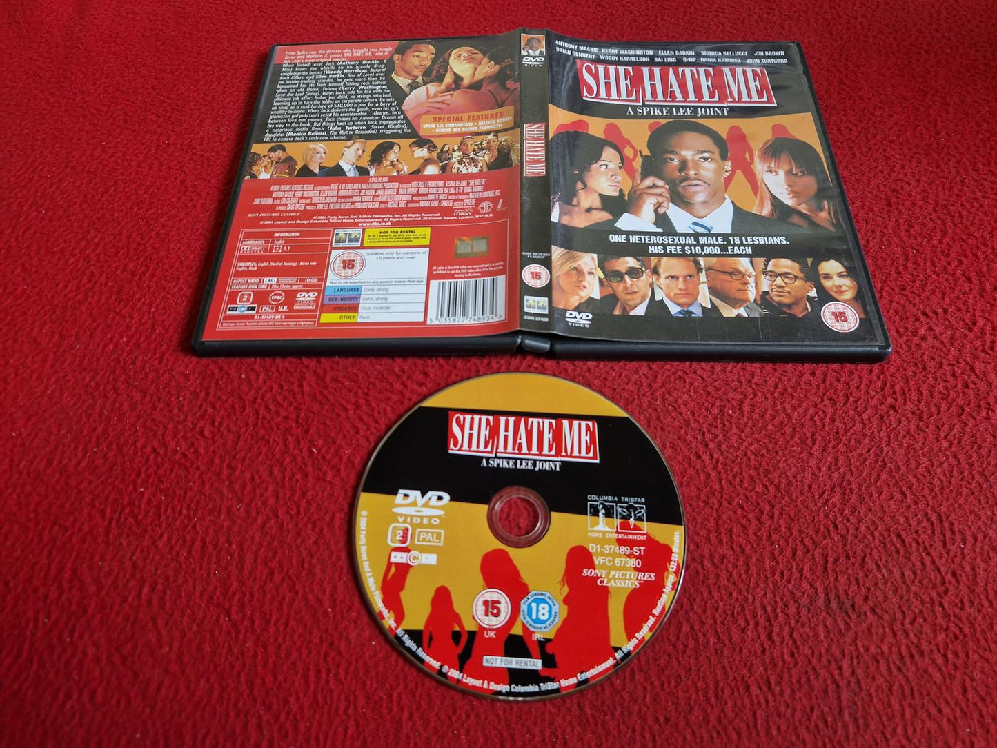 SHE HATE ME DVD