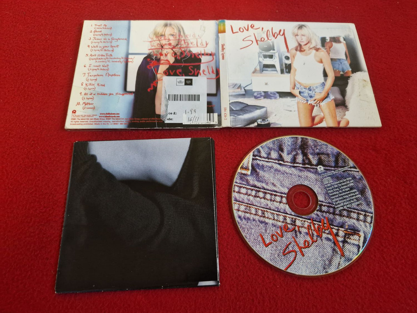 SHELBY LYNNE LOVE, SHELBYtill CD