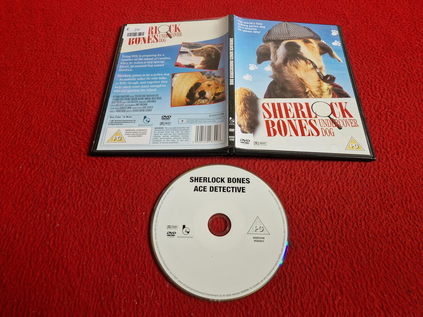 SHERLOCK BONES UNDERCOVER DOG DVD