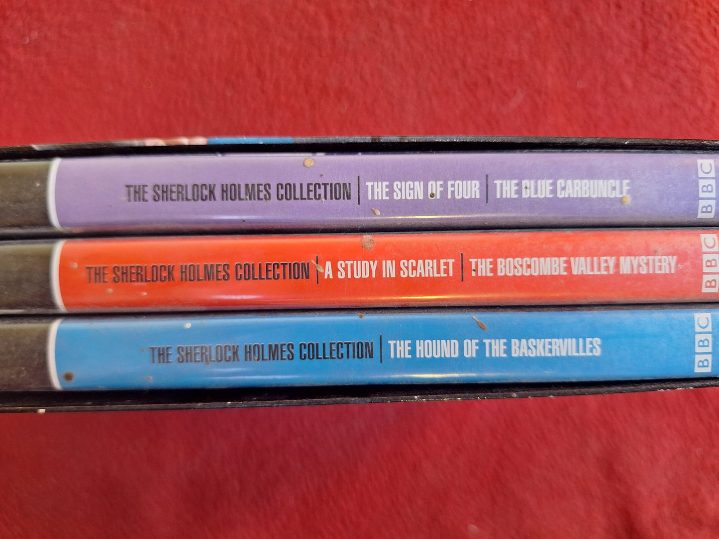 SHERLOCK HOLMES COLL - HOUND OF THE BASKERVILLES mfö BOX DVD