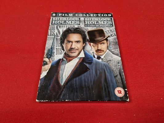 SHERLOCK HOLMES & SHERLOCK HOLMES A GAME OF SHADOWS BOX till DVD