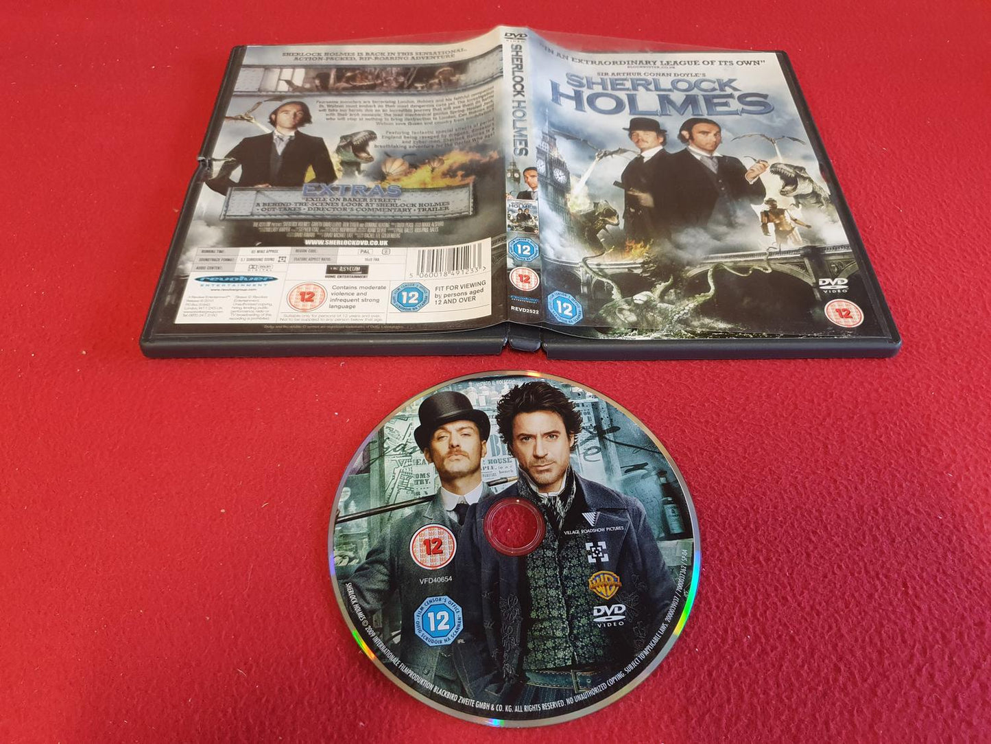 SHERLOCK HOLMES till DVD