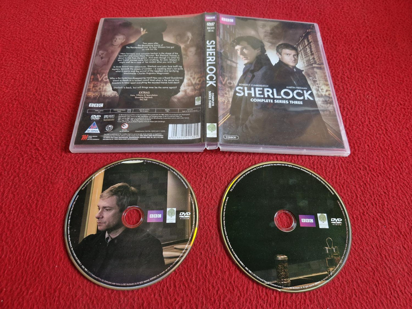 SHERLOCK SERIES 3 DVD