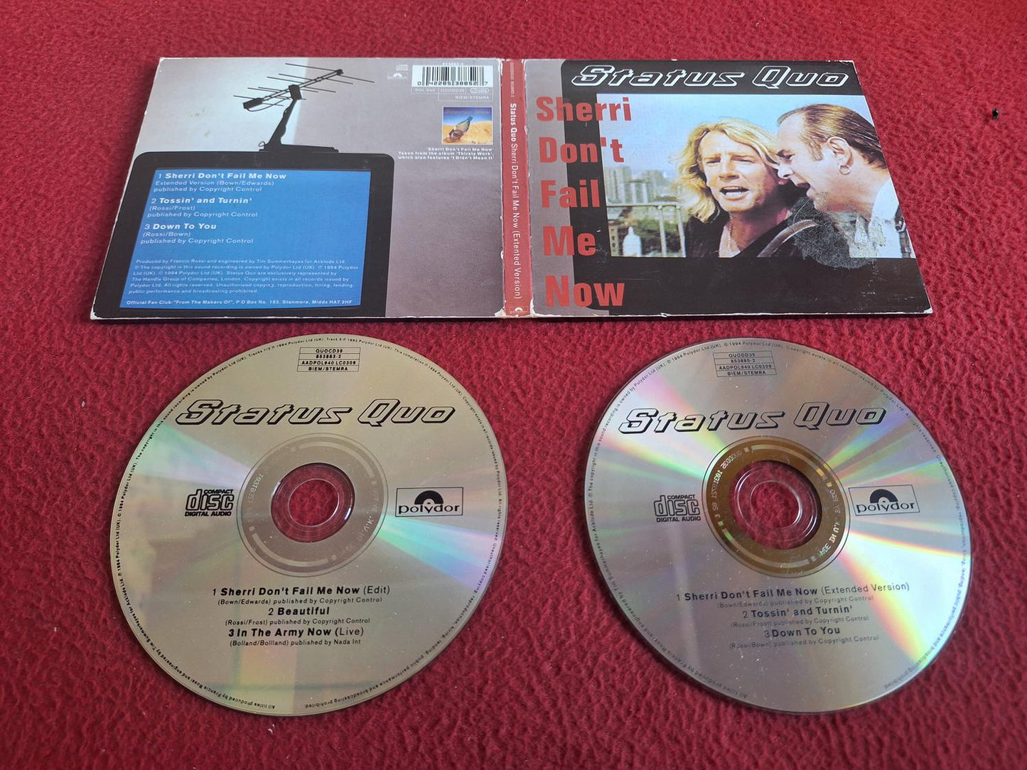 SHERRI DON'T FAIL ME NOW CD