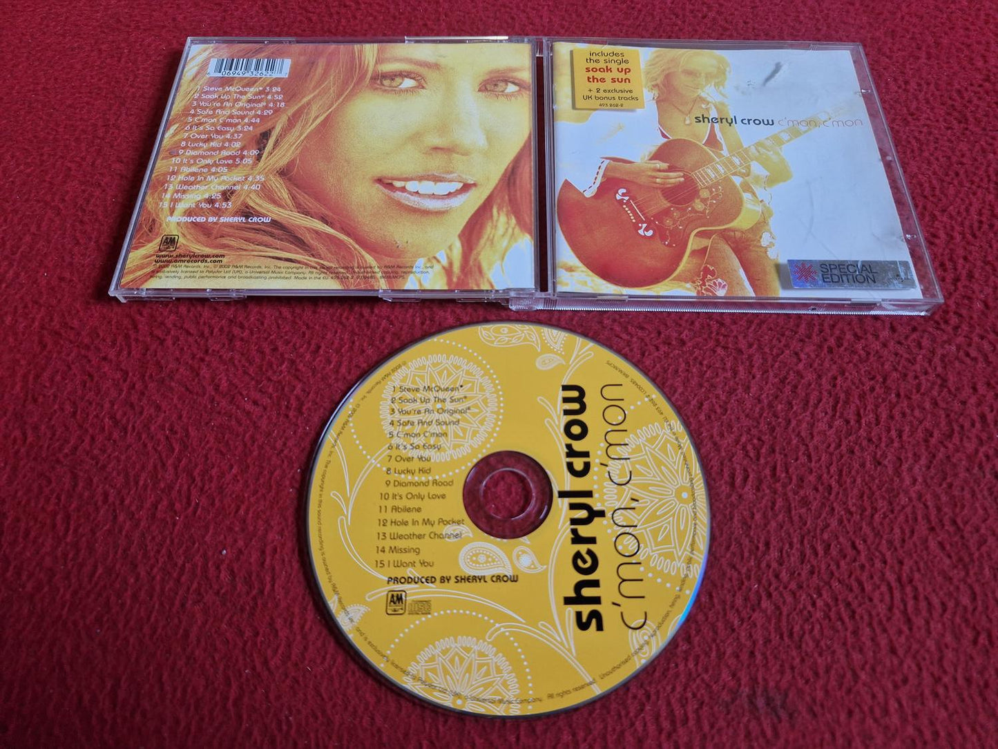 SHERYL CROW C'MON C'MON CD