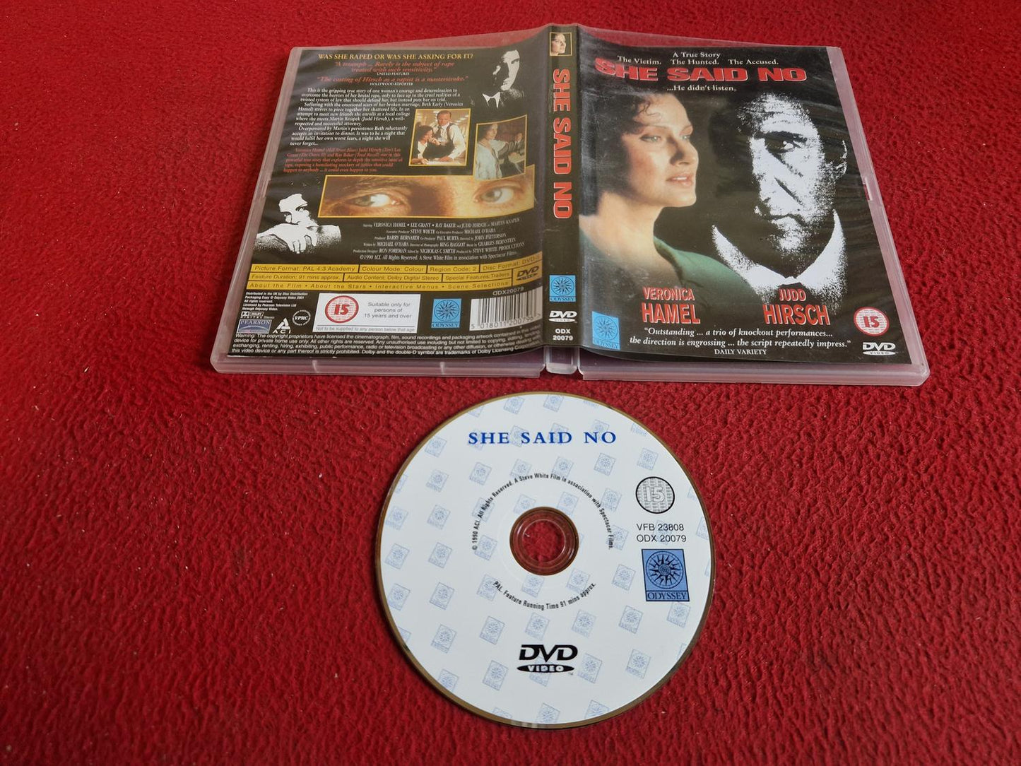 SHE SAID NO DVD