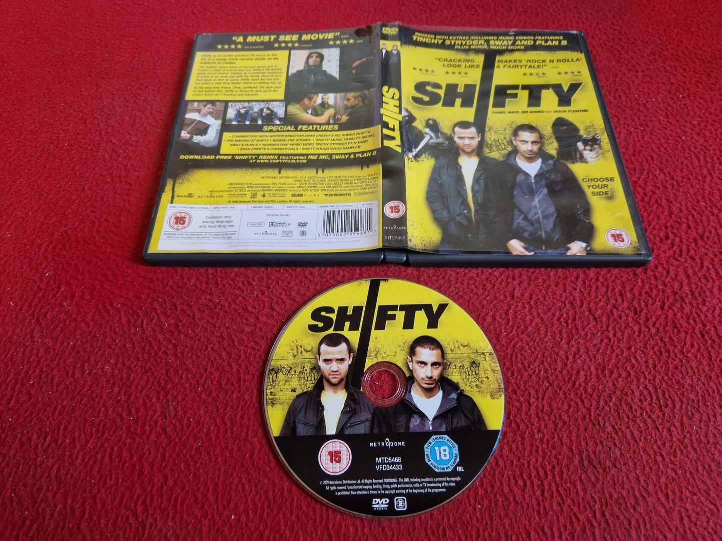 SHIFTY DVD