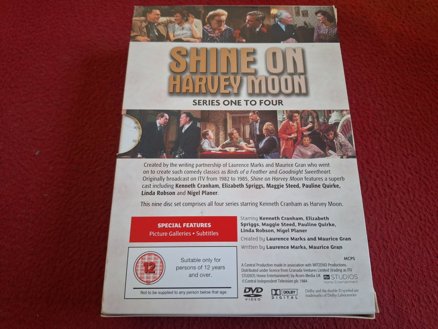 SHINE ON HARVEY MOON SERIES 1 - 4 BOX DVD