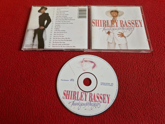 SHIRLEY BASSEY THANK YOU FOR THE YEARS CD