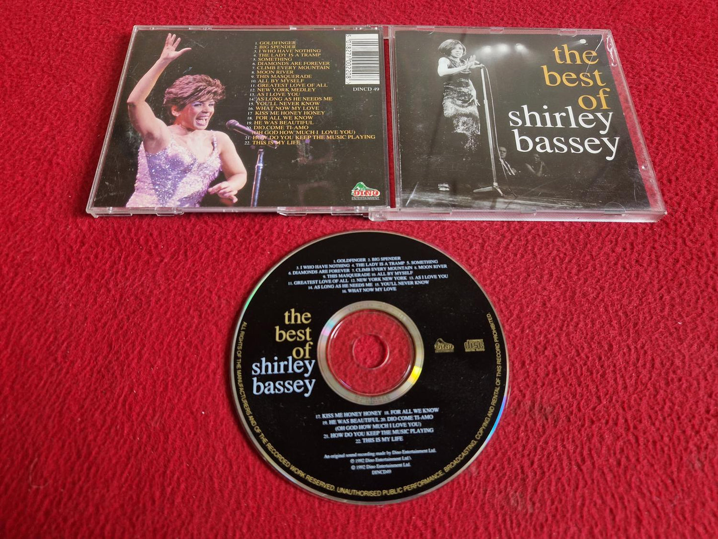 SHIRLEY BASSEY THE BEST OF CD