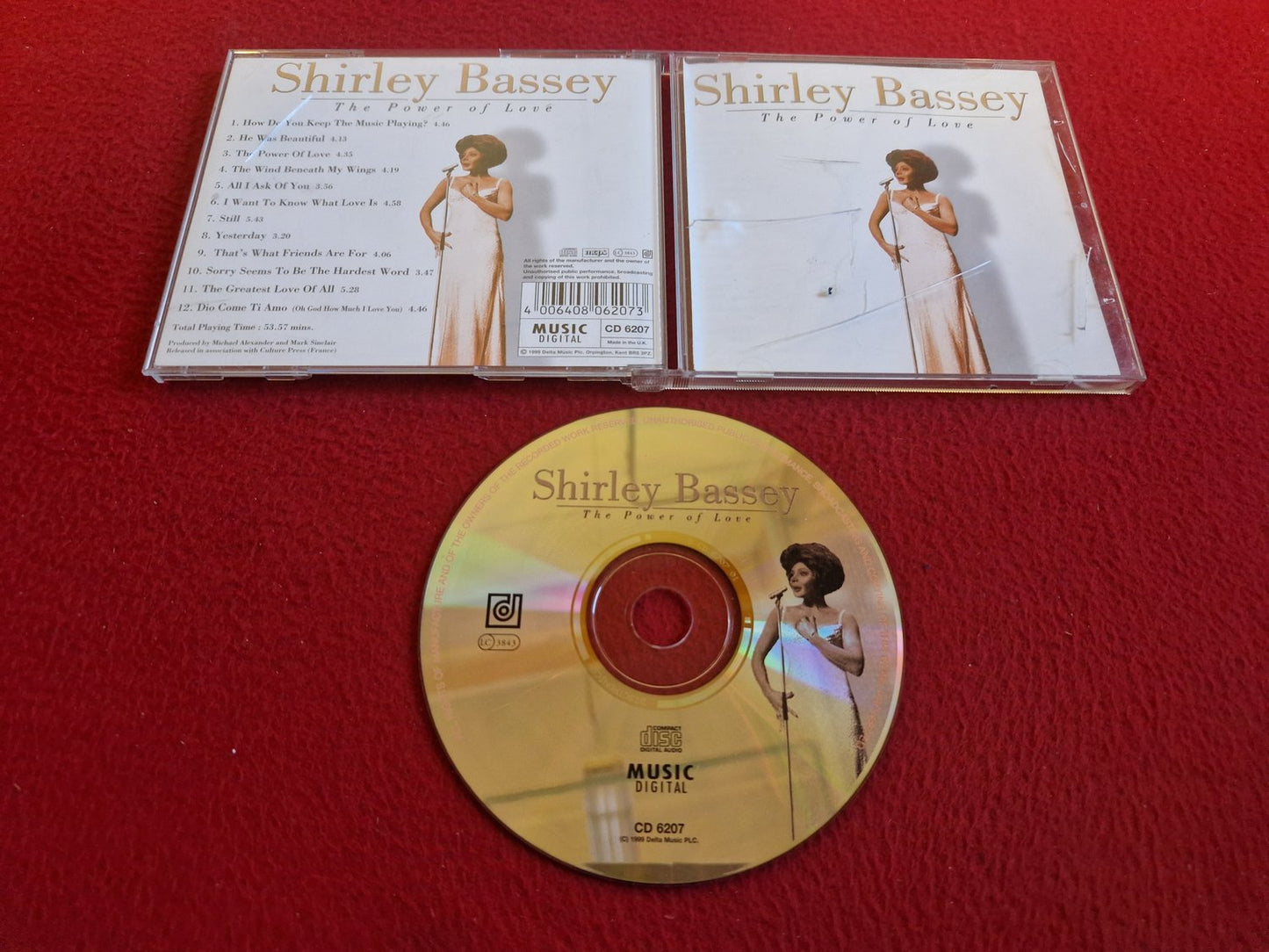 SHIRLEY BASSEY THE POWER OF LOVE CD