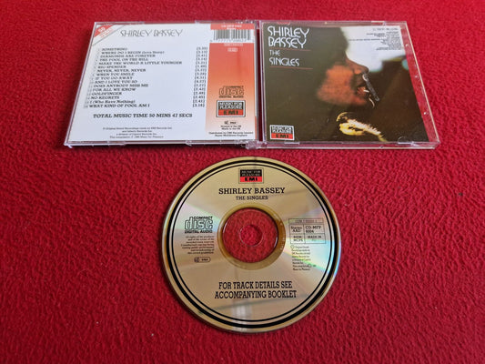 SHIRLEY BASSEY THE SINGLES CD