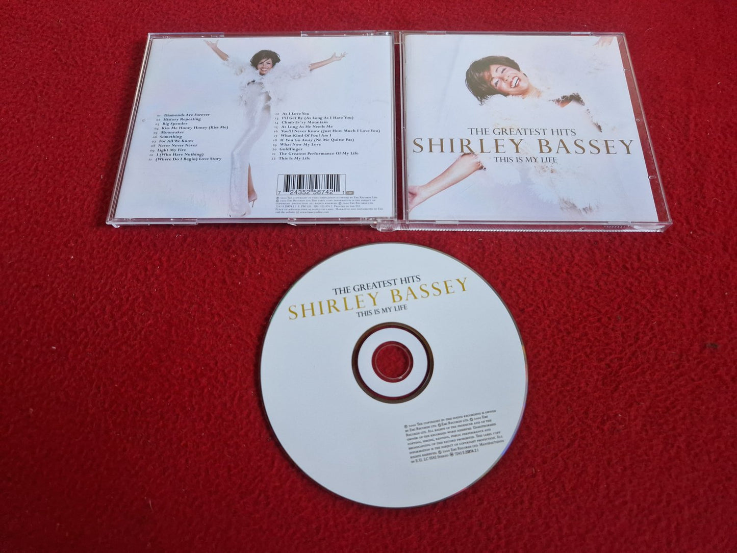 SHIRLEY BASSEY THIS IS MY LIFE THE GREATEST HITS CD