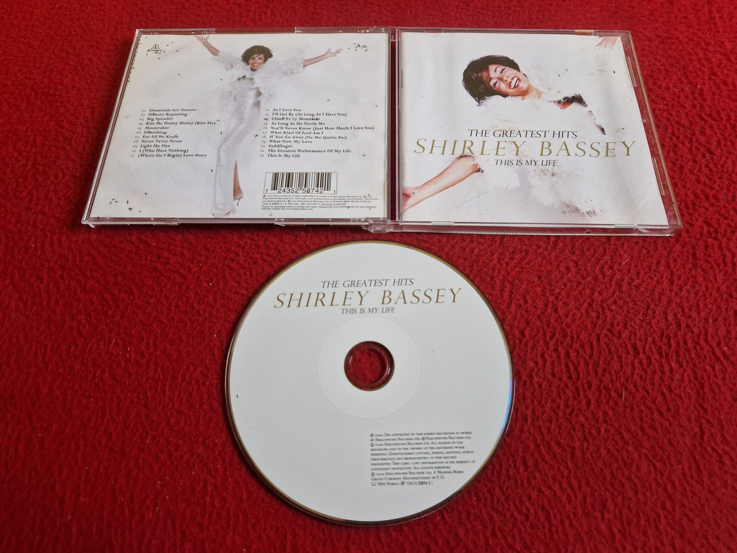 SHIRLEY BASSEY THIS IS MY LIFE THE GREATEST HITS CD