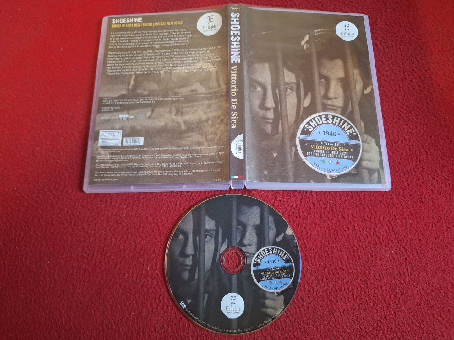 SHOESHINE [ NTSC ] [ ITALIENSKT TAL ENGELSK TEXT ] DVD