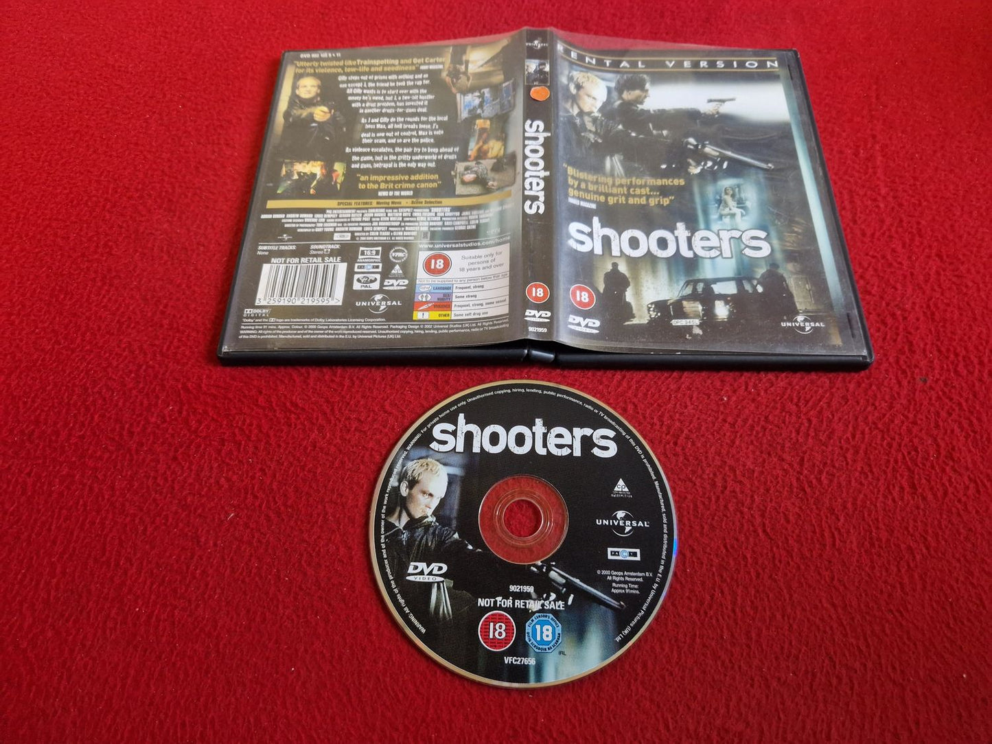 SHOOTERS DVD