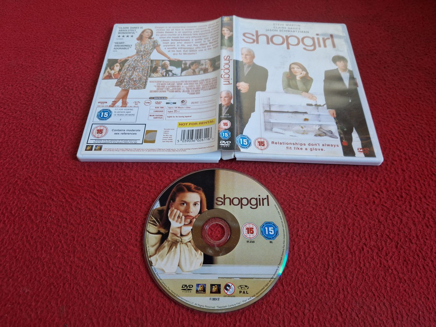 SHOPGIRL DVD