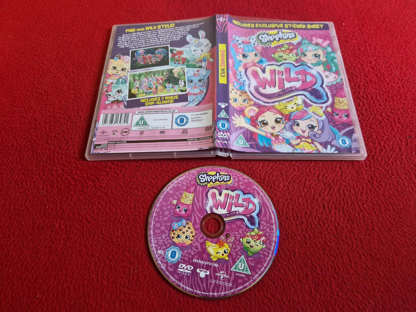 SHOPKINS WILD DVD