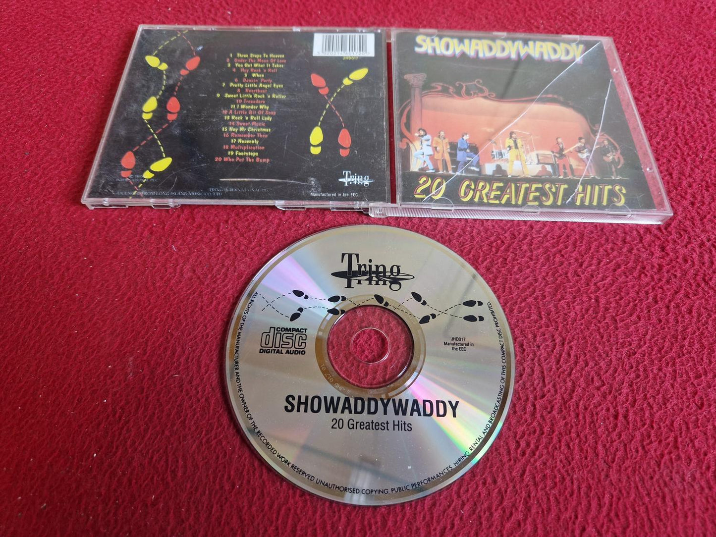 SHOWADDYWADDY 20 GREATEST HITS CD