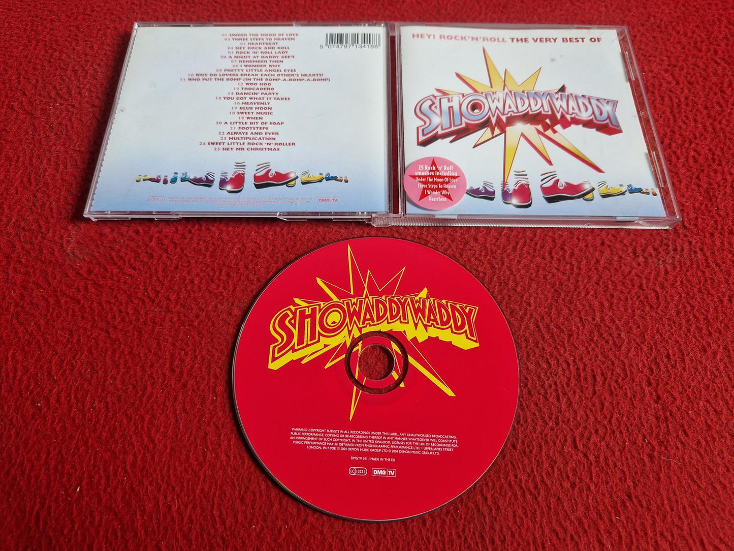 SHOWADDYWADDY HEY! ROCK'N'ROLL THE VERY BEST OF CD