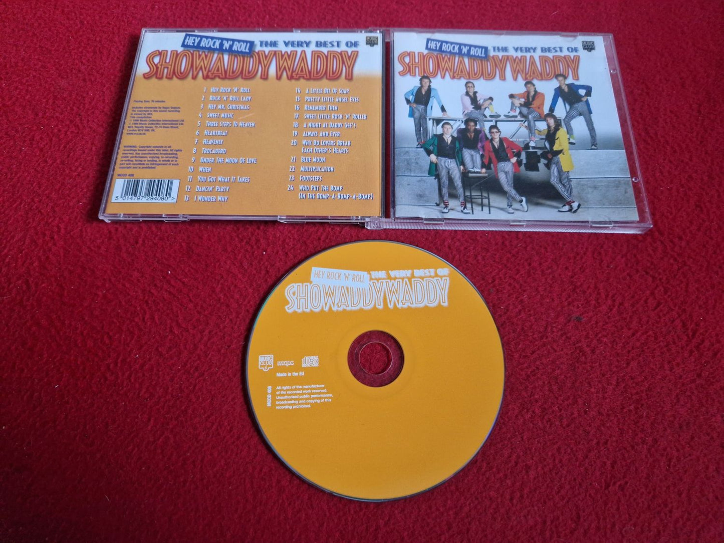 SHOWADDYWADDY HEY ROCK 'N' ROLL THE VERY BEST OF ROCK CD