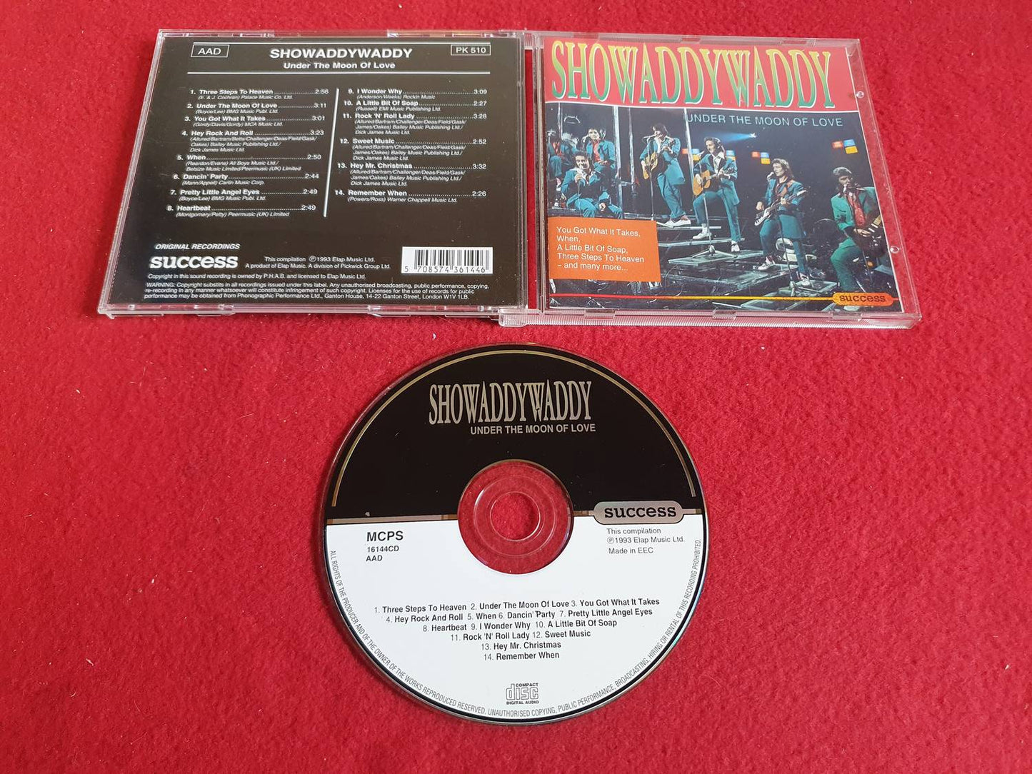 SHOWADDYWADDY UNDER THE MOON OF LOVE till CD