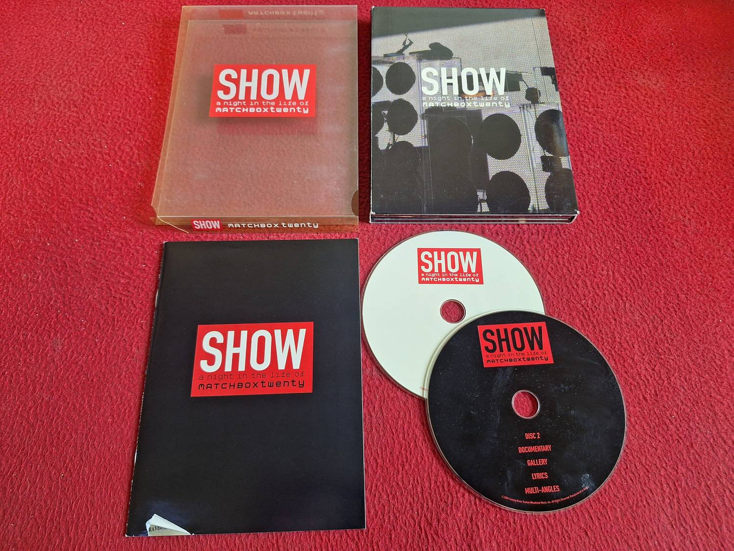 SHOW A NIGHT IN THE LIFE OF MATCHBOX TWENTY [ SNAPCASE ] DVD