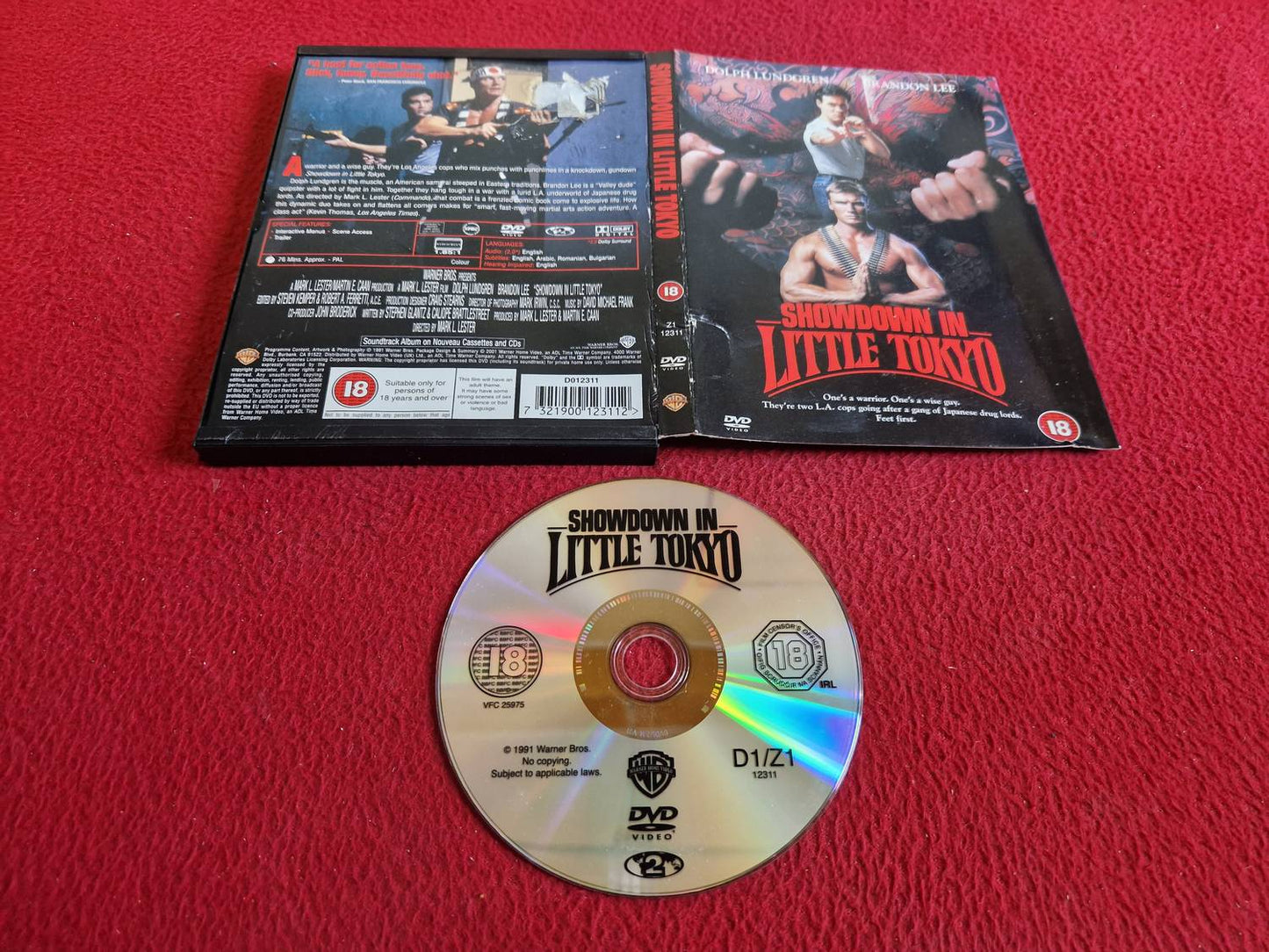 SHOWDOWN IN LITTLE TOKYO [ SNAPCASE ] DVD