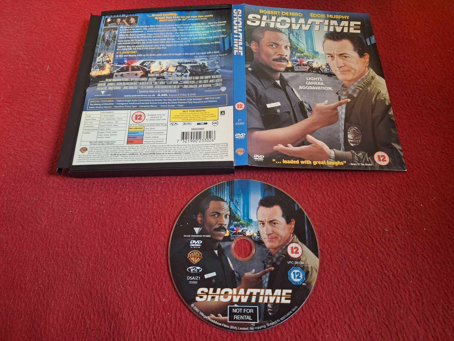 SHOWTIME [ SNAPCASE ] DVD
