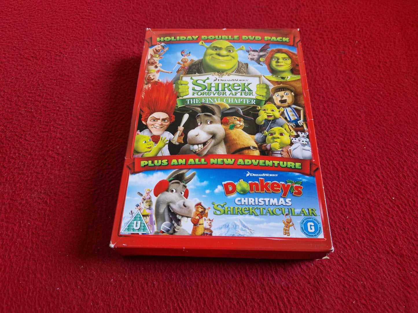 SHREK FOREVER AFTER / DONKEY'S CHRISTMAS SHREKTACULAR BOX DVD