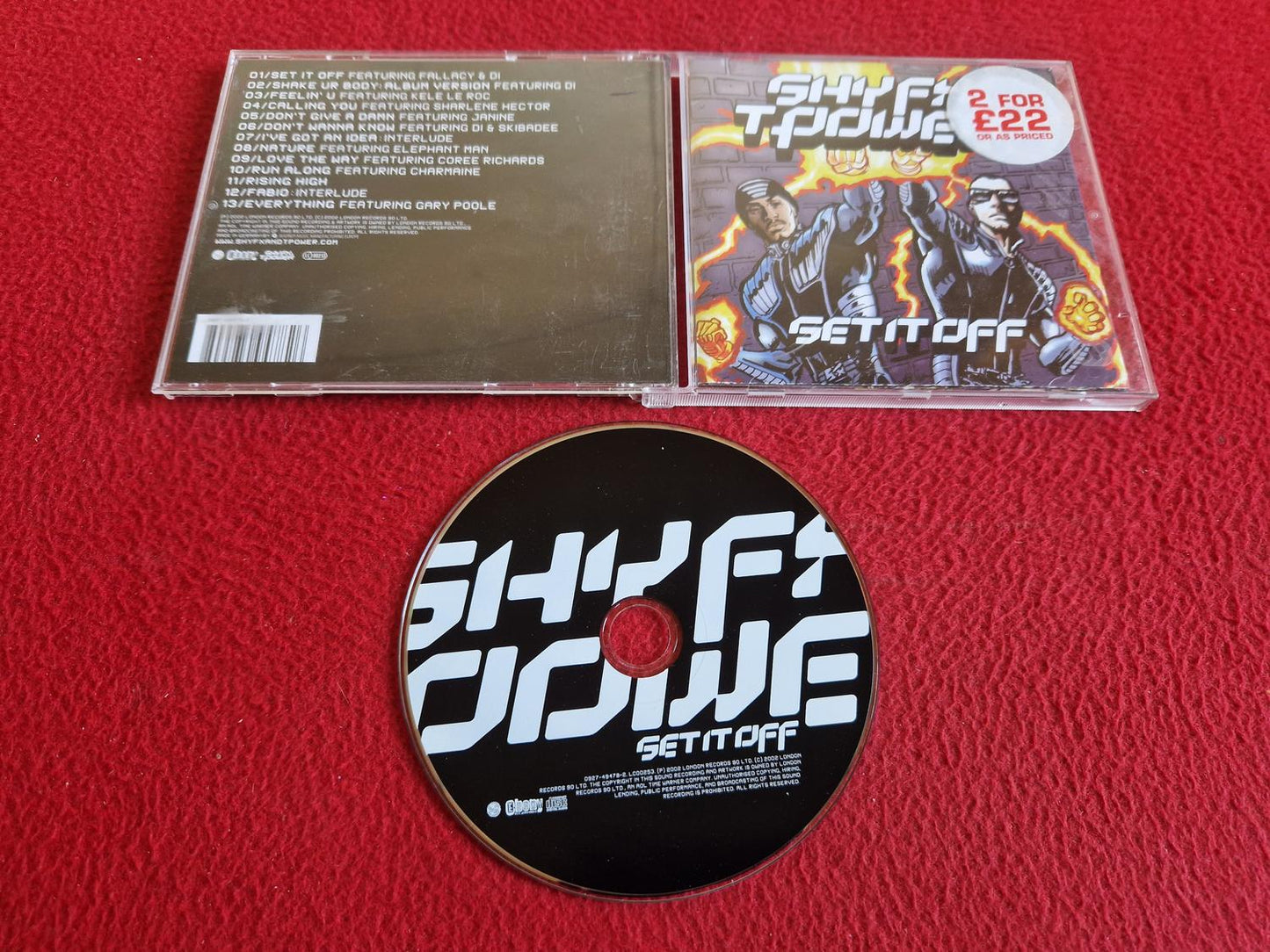 SHY FX & T POWER SET IT OFF CD