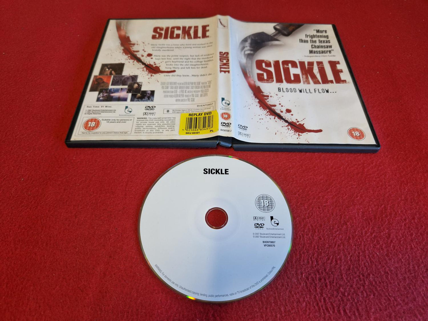 SICKLE till DVD