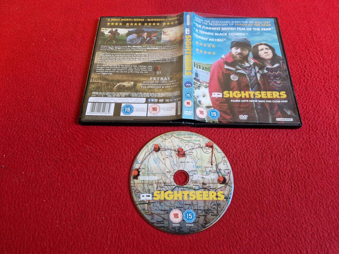 SIGHTSEERS DVD