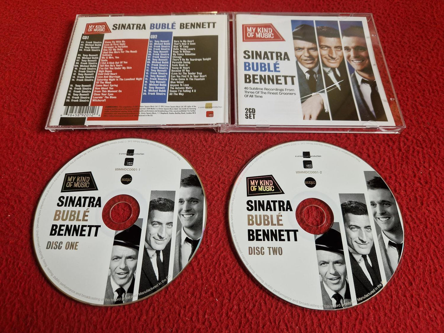 SIINATRA / BUBLE / BENNETT MY KIND OF MUSIC CD