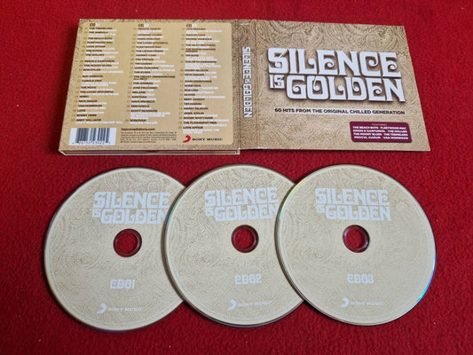 SILENCE IS GOLDEN FEAT BEACH BOYS / FLEETWOOD MAC / HOLLIES mfl till CD