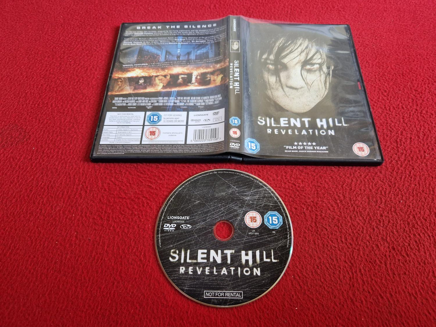 SILENT HILL REVELATION DVD