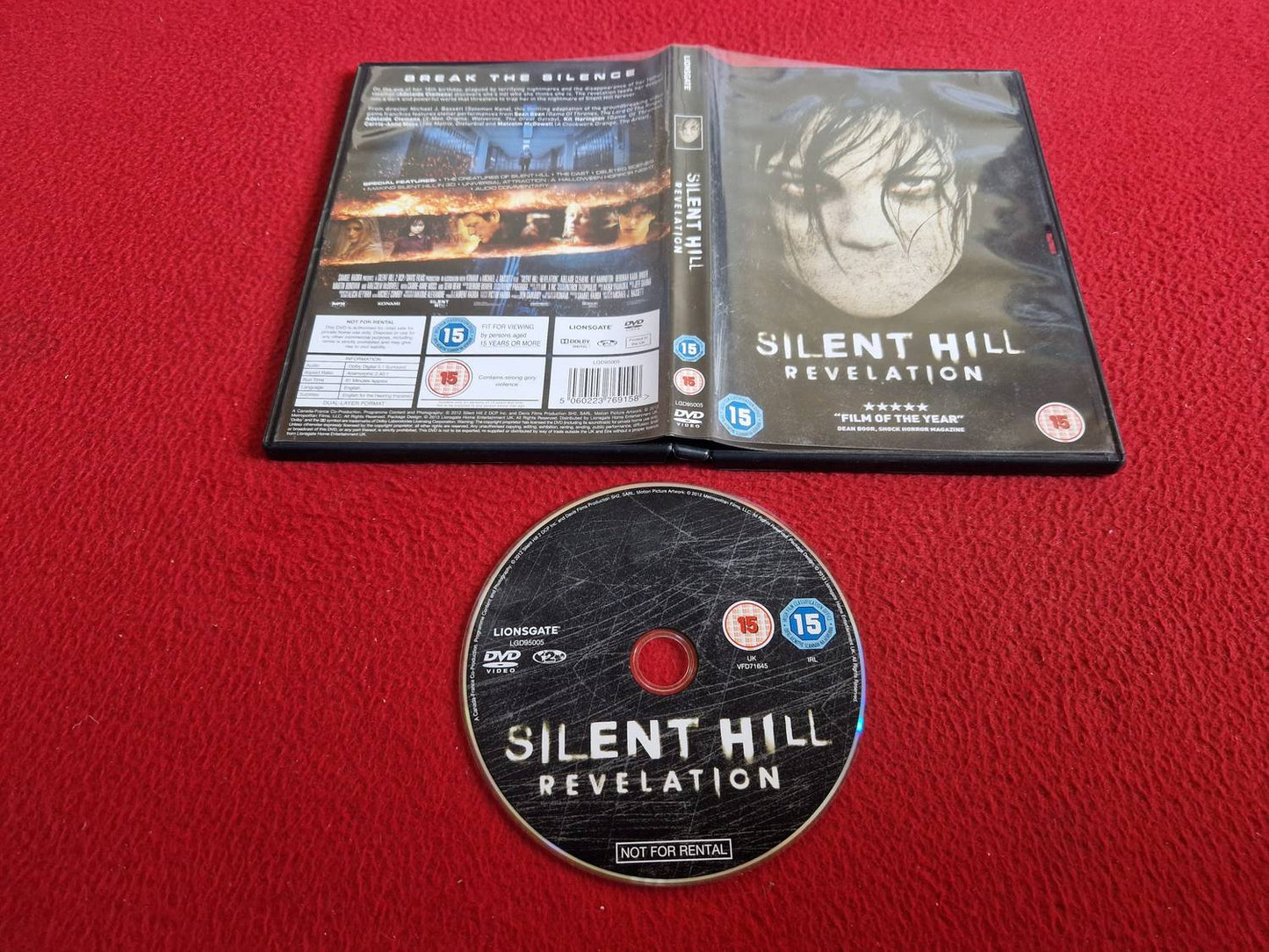 SILENT HILL REVELATION DVD