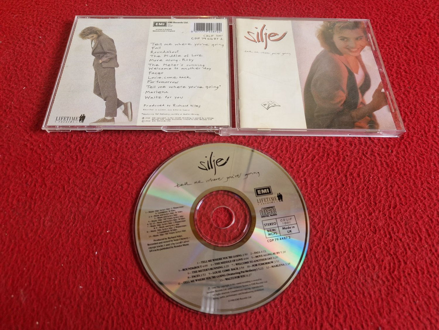 SILJE TELL ME WHERE YOU'RE GOING CD