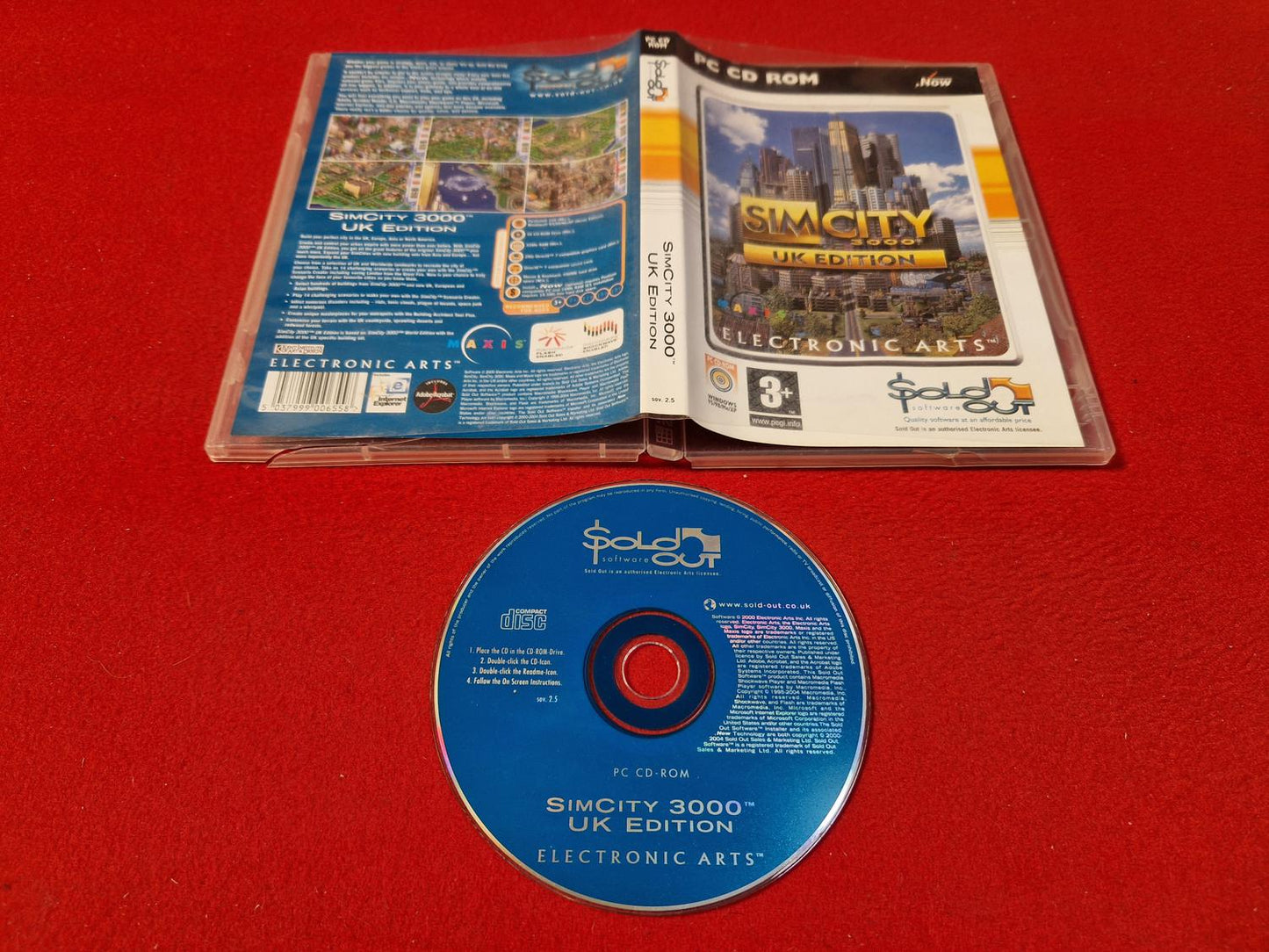 SIM CITY 3000 UK EDITION till PC