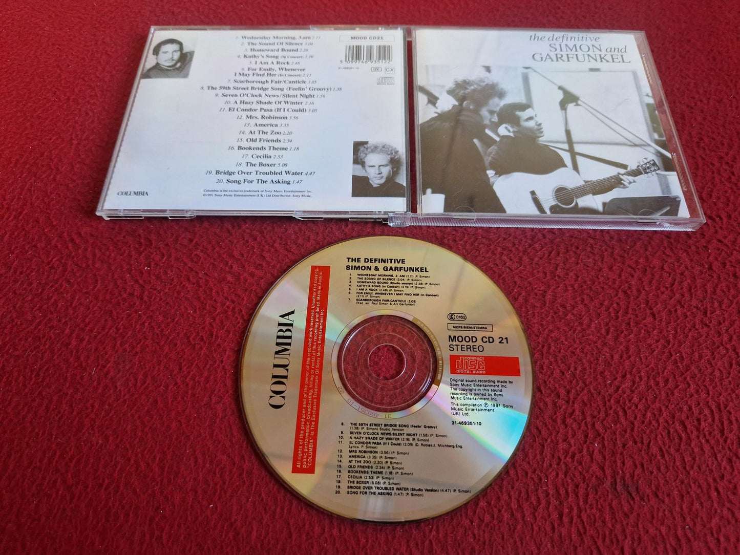 SIMON AND GARFUNEL THE DEFINITIVE CD
