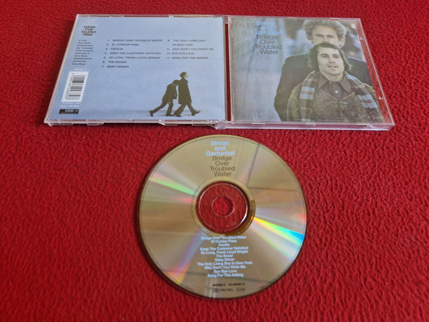 SIMON AND GARFUNKEL BRIDGE OVER TROUBLED WATER CD