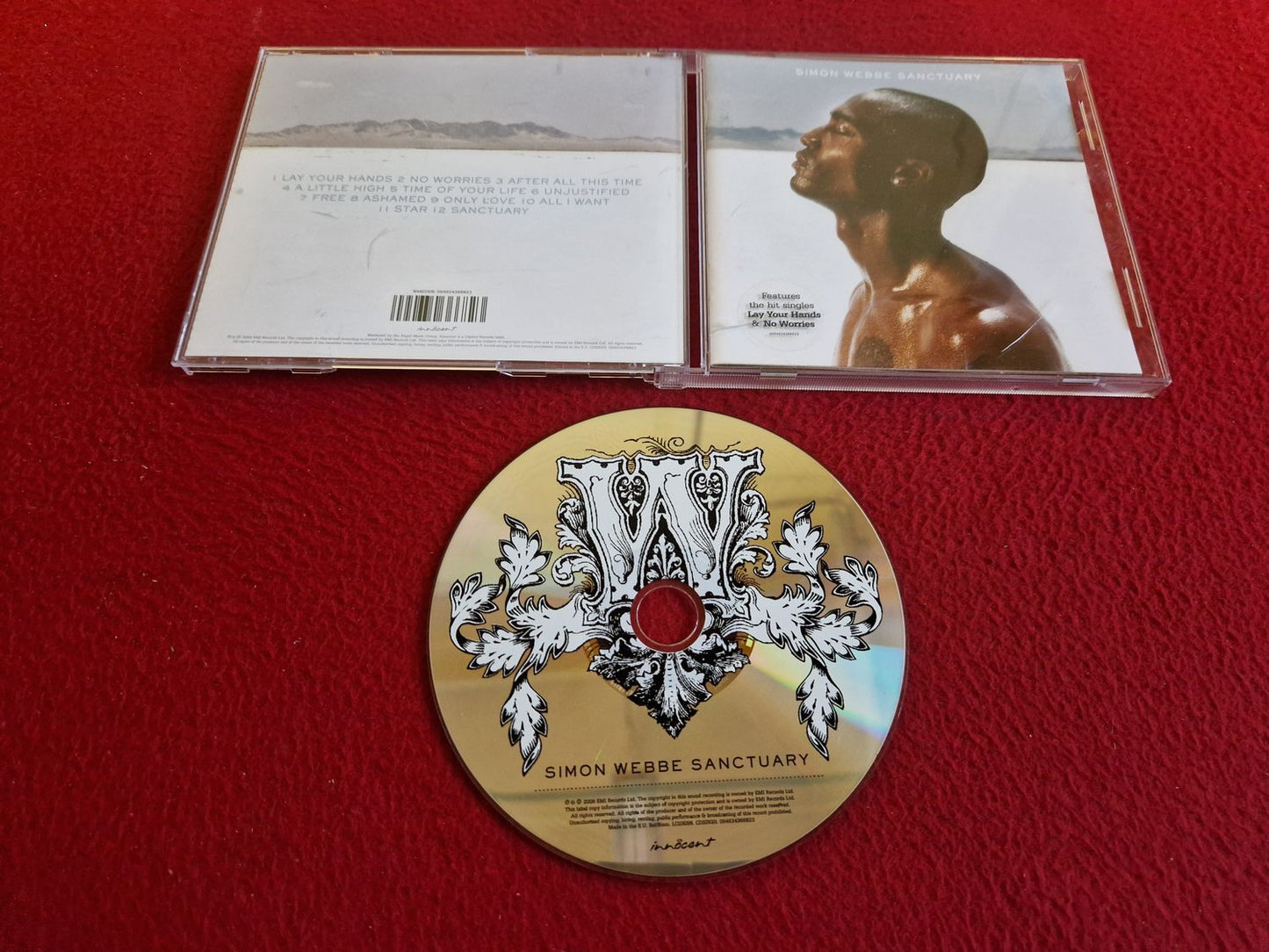 SIMON WEBBE SANCTUARY CD