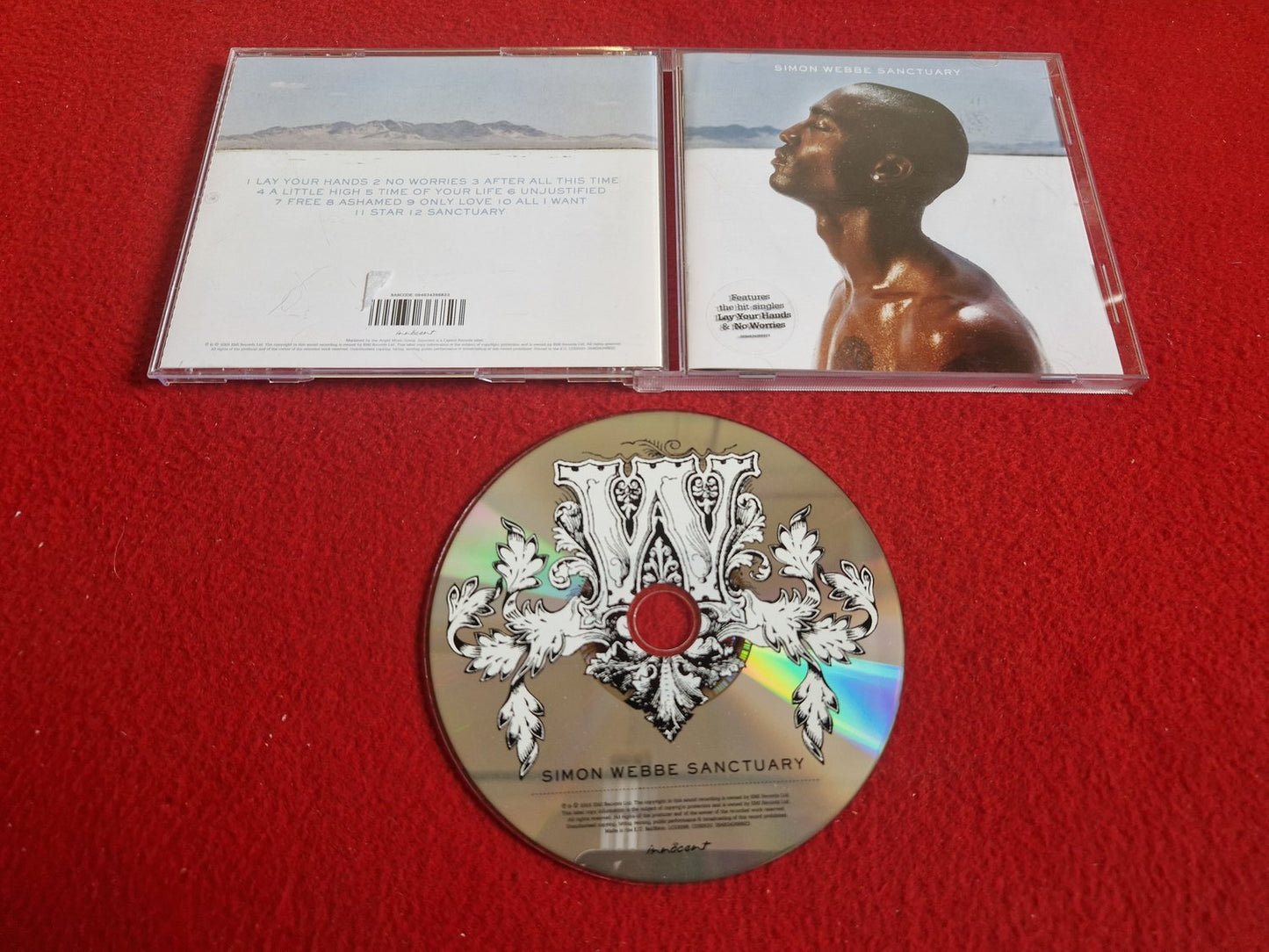 SIMON WEBBE SANCTUARY till CD