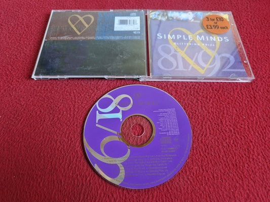 SIMPLE MINDS GLITTERING PRIZE 81 / 92 CD