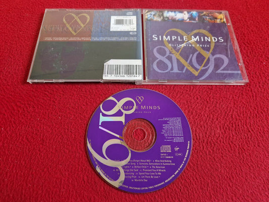 SIMPLE MINDS GLITTERING PRIZE 81/92 CD