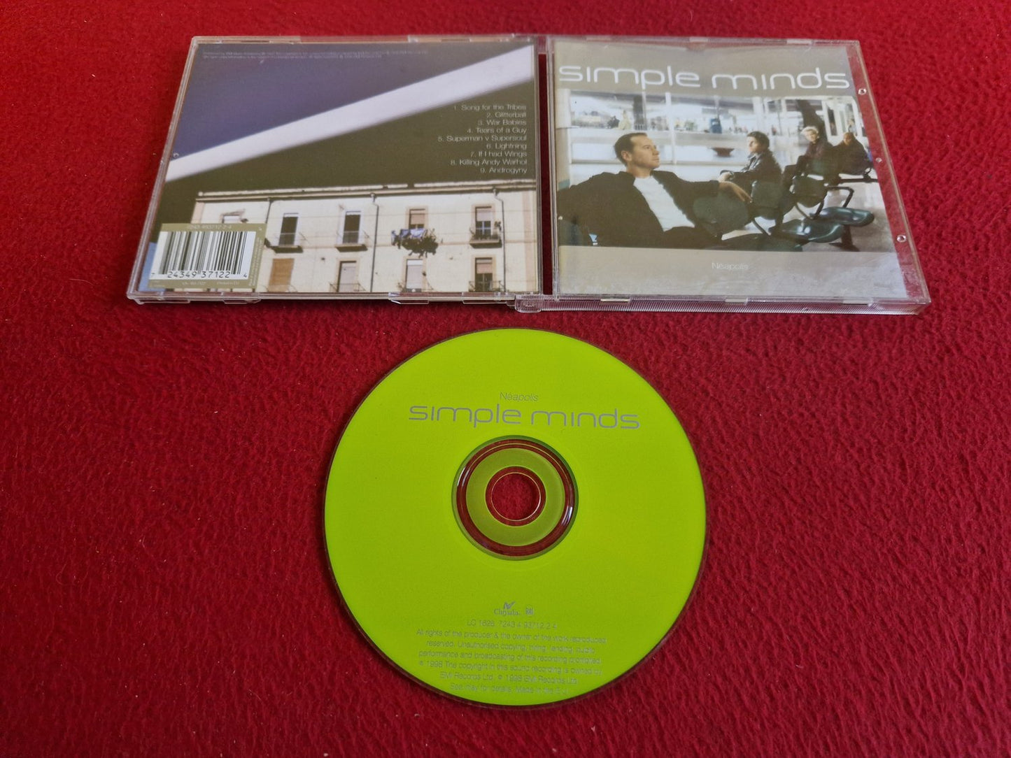SIMPLE MINDS NÉAPOLIS CD