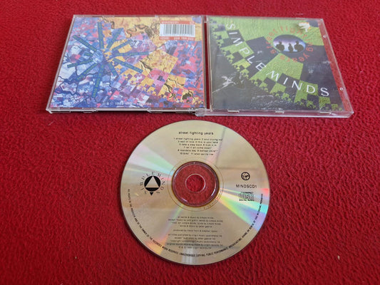 SIMPLE MINDS STREET FIGHTING YEARS CD
